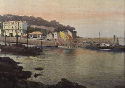 The Steamboat Between Dinard, Saint-Malo, and Saint-Servan by European Photographer